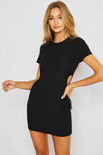 Load image into Gallery viewer, Cutout Detail T-shirt Dress
